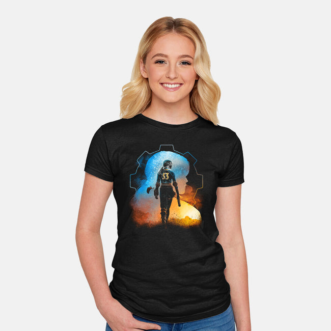 New America-Womens-Fitted-Tee-Donnie