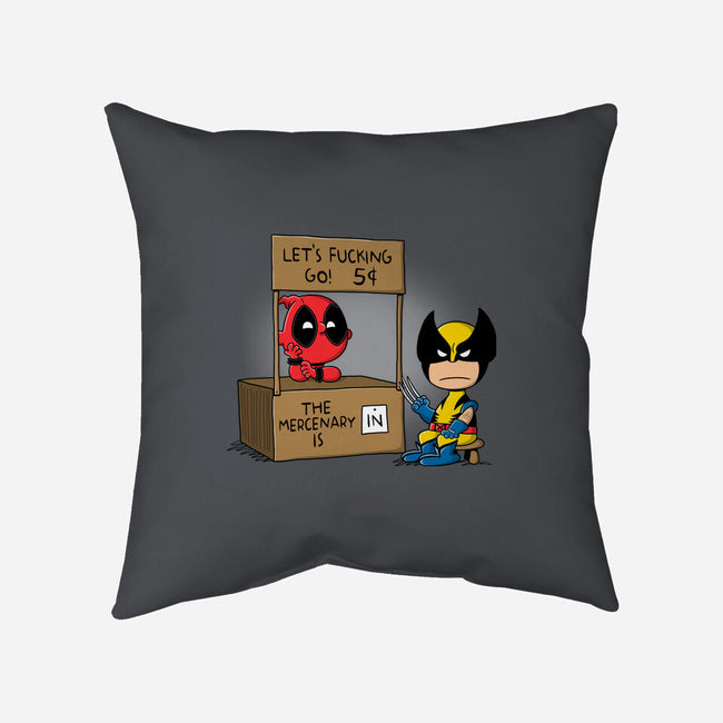 Mercenary Help-None-Non-Removable Cover w Insert-Throw Pillow-Barbadifuoco