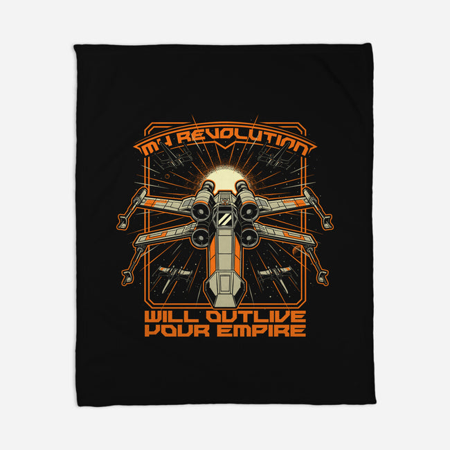 Space War Revolution-None-Fleece-Blanket-Studio Mootant