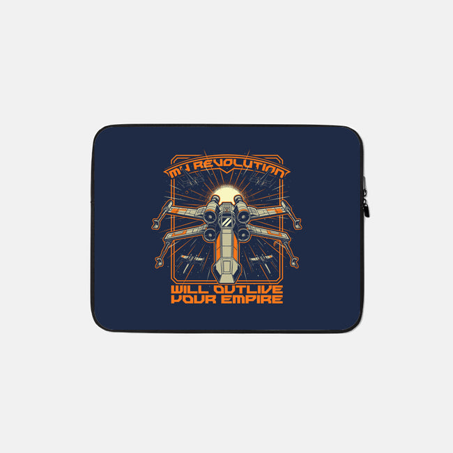 Space War Revolution-None-Zippered-Laptop Sleeve-Studio Mootant