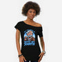 Old Space Master-Womens-Off Shoulder-Tee-Studio Mootant