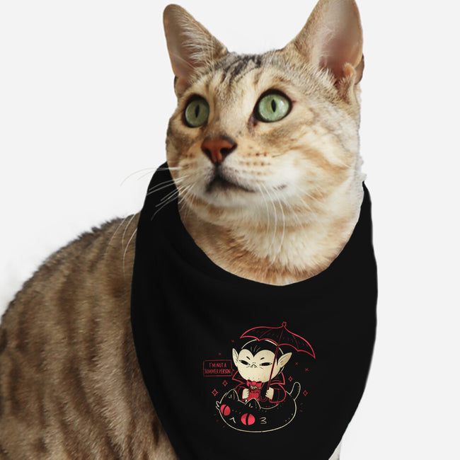 Cute Vampire Summer-Cat-Bandana-Pet Collar-xMorfina