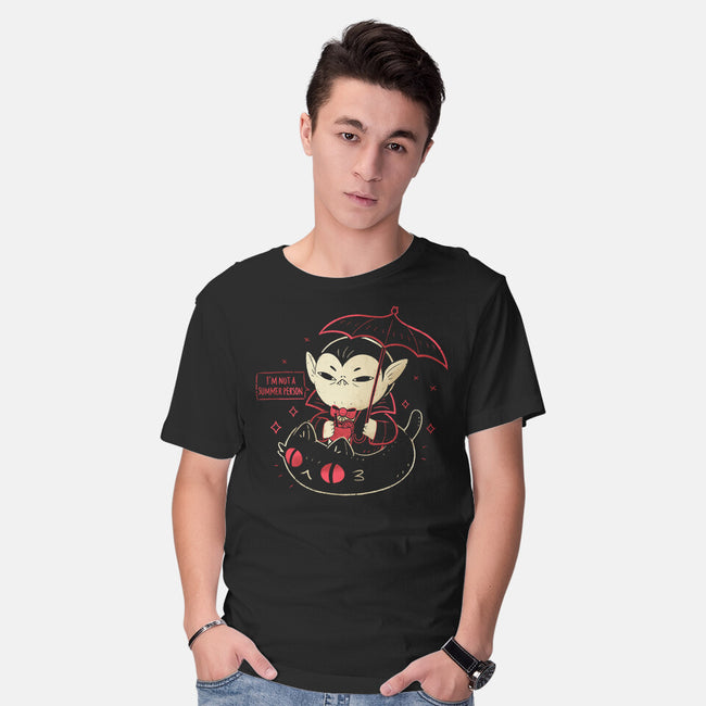 Cute Vampire Summer-Mens-Basic-Tee-xMorfina