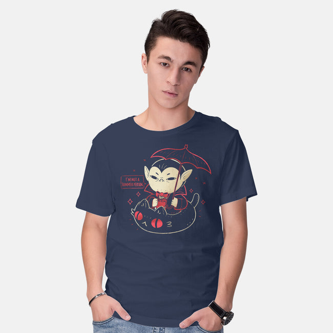 Cute Vampire Summer-Mens-Basic-Tee-xMorfina