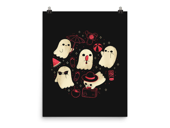 Creepy Kawaii Summer Ghosts