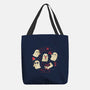 Creepy Kawaii Summer Ghosts-None-Basic Tote-Bag-xMorfina