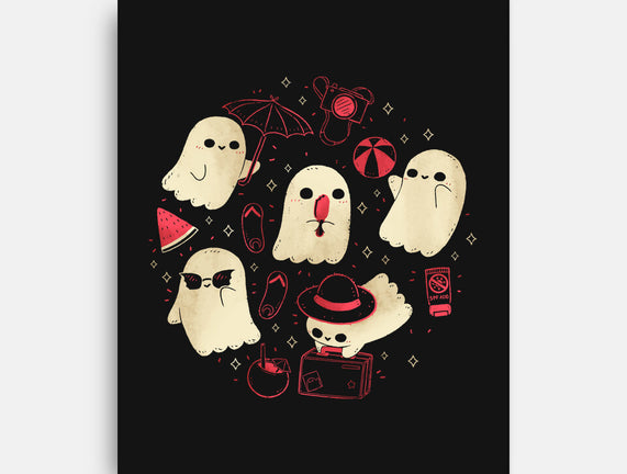 Creepy Kawaii Summer Ghosts