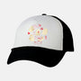 Creepy Kawaii Summer Ghosts-Unisex-Trucker-Hat-xMorfina