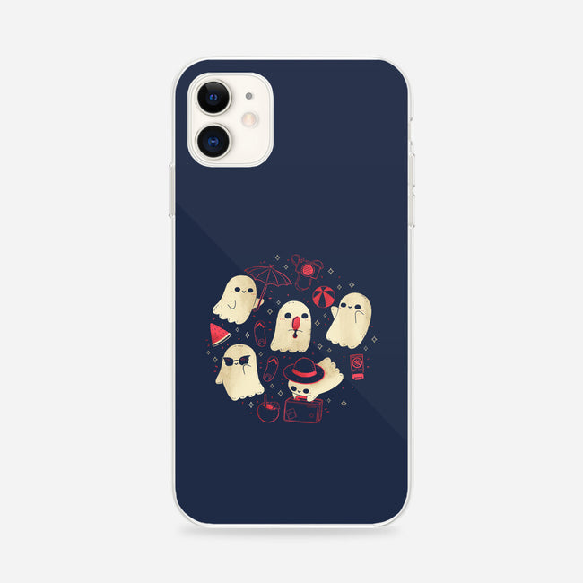 Creepy Kawaii Summer Ghosts-iPhone-Snap-Phone Case-xMorfina