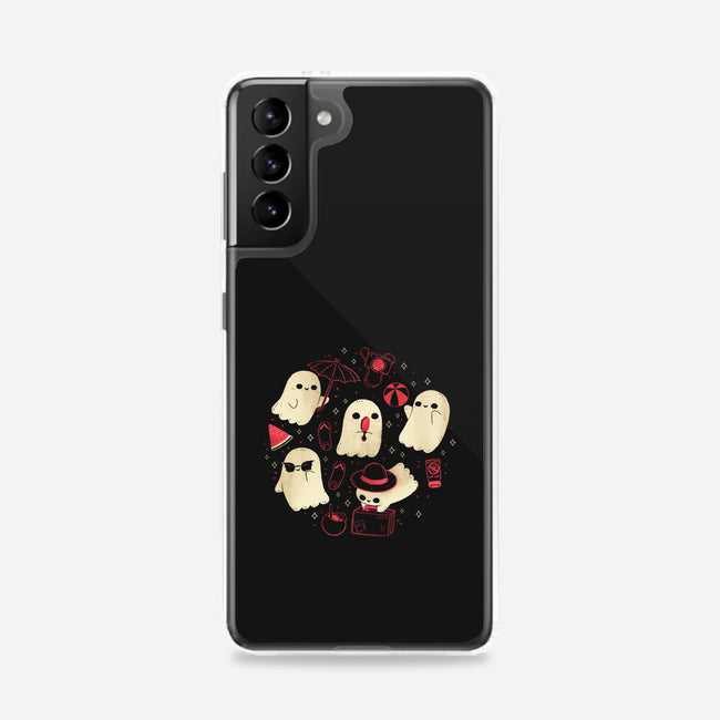 Creepy Kawaii Summer Ghosts-Samsung-Snap-Phone Case-xMorfina