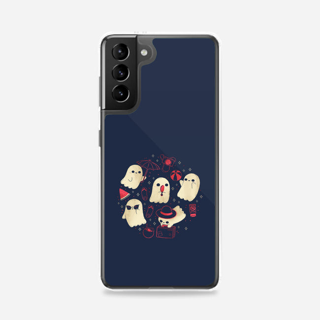 Creepy Kawaii Summer Ghosts-Samsung-Snap-Phone Case-xMorfina