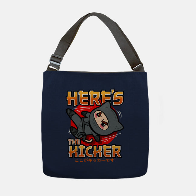 Here's The Kicker-None-Adjustable Tote-Bag-Boggs Nicolas