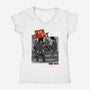 Sith Threat-Womens-V-Neck-Tee-joerawks