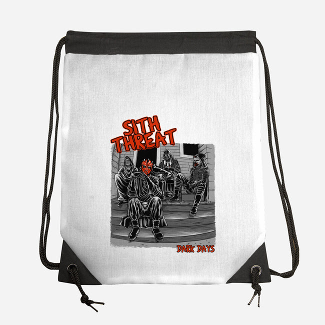 Sith Threat-None-Drawstring-Bag-joerawks