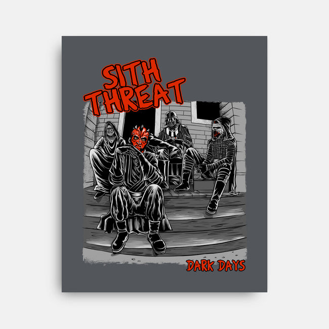 Sith Threat-None-Stretched-Canvas-joerawks