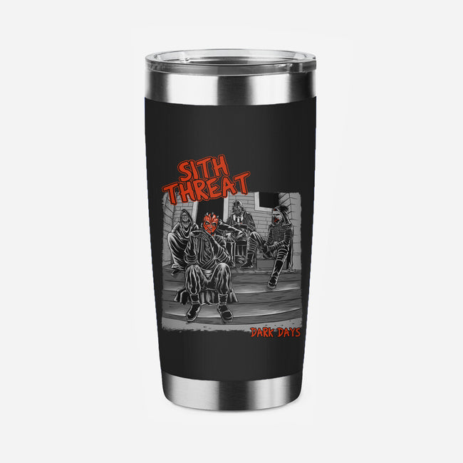 Sith Threat-None-Stainless Steel Tumbler-Drinkware-joerawks