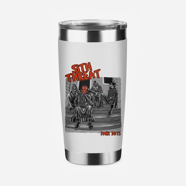 Sith Threat-None-Stainless Steel Tumbler-Drinkware-joerawks