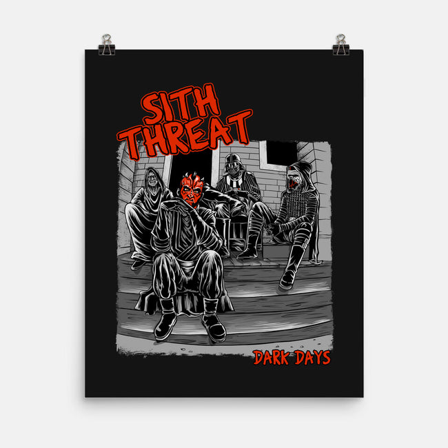 Sith Threat-None-Matte-Poster-joerawks