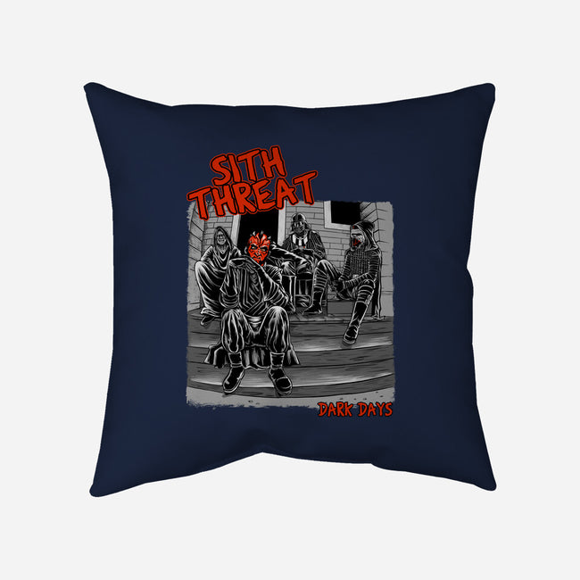 Sith Threat-None-Removable Cover-Throw Pillow-joerawks