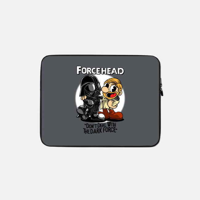 Force Head-None-Zippered-Laptop Sleeve-joerawks