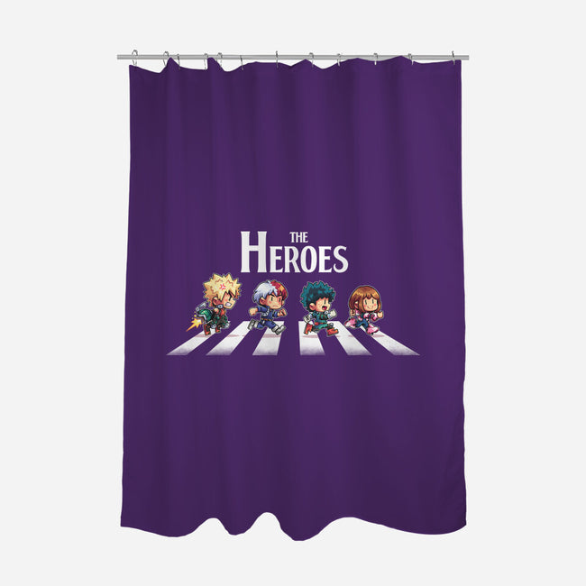 Hero Road-None-Polyester-Shower Curtain-2DFeer
