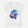 Fast Colors-Womens-V-Neck-Tee-nickzzarto