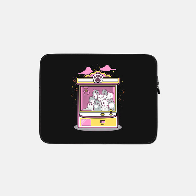 Kitty Claw Machine-None-Zippered-Laptop Sleeve-Astrobot Invention