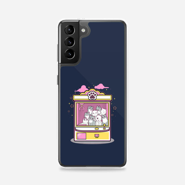 Kitty Claw Machine-Samsung-Snap-Phone Case-Astrobot Invention