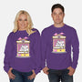 Kitty Claw Machine-Unisex-Crew Neck-Sweatshirt-Astrobot Invention