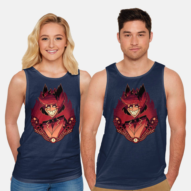 Radio Demon-Unisex-Basic-Tank-Astrobot Invention