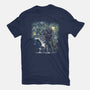 Back To The Starry-Womens-Basic-Tee-zascanauta