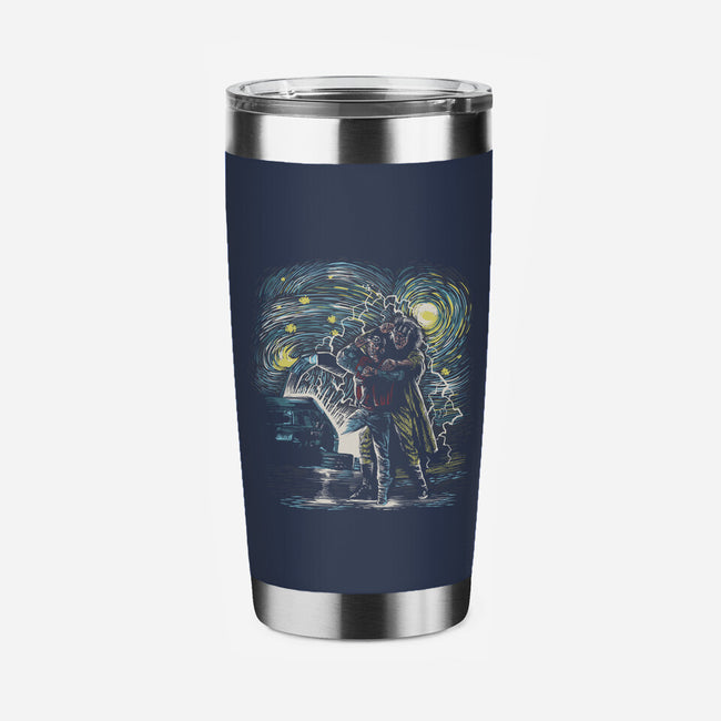 Back To The Starry-None-Stainless Steel Tumbler-Drinkware-zascanauta