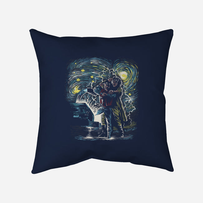 Back To The Starry-None-Removable Cover w Insert-Throw Pillow-zascanauta