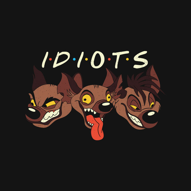 Idiots-None-Removable Cover w Insert-Throw Pillow-Xentee