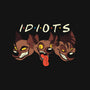 Idiots-None-Removable Cover w Insert-Throw Pillow-Xentee