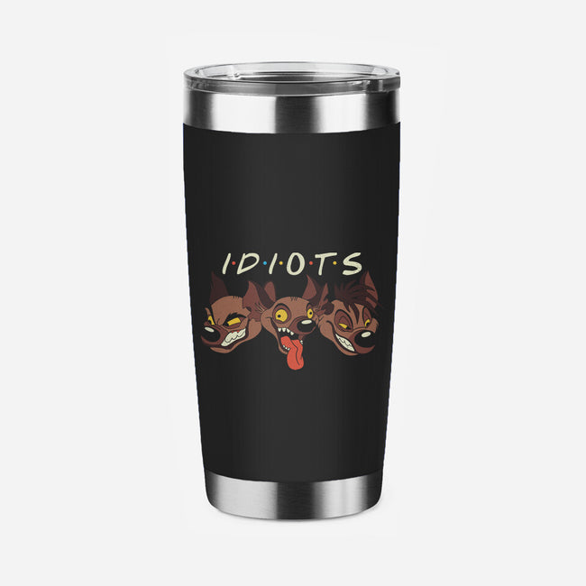 Idiots-None-Stainless Steel Tumbler-Drinkware-Xentee