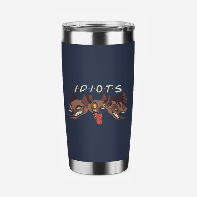 Idiots-None-Stainless Steel Tumbler-Drinkware-Xentee