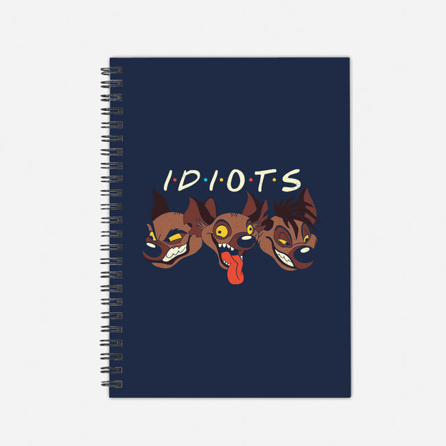 Idiots-None-Dot Grid-Notebook-Xentee