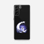 Kittens Moon-Samsung-Snap-Phone Case-Vallina84