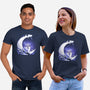 Kittens Moon-Unisex-Basic-Tee-Vallina84