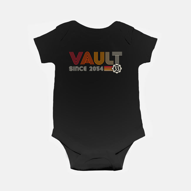 Vault Since 2054-Baby-Basic-Onesie-DrMonekers