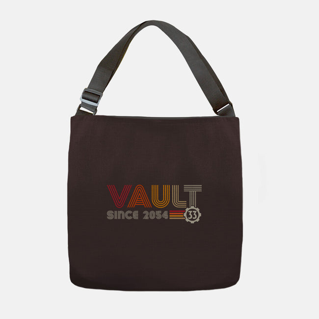 Vault Since 2054-None-Adjustable Tote-Bag-DrMonekers