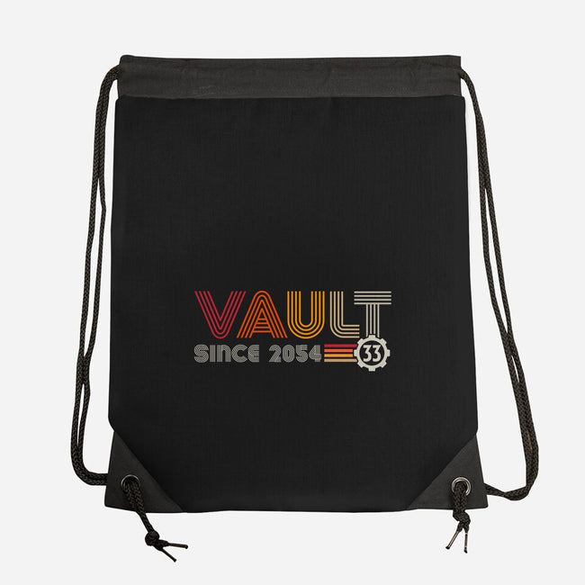 Vault Since 2054-None-Drawstring-Bag-DrMonekers