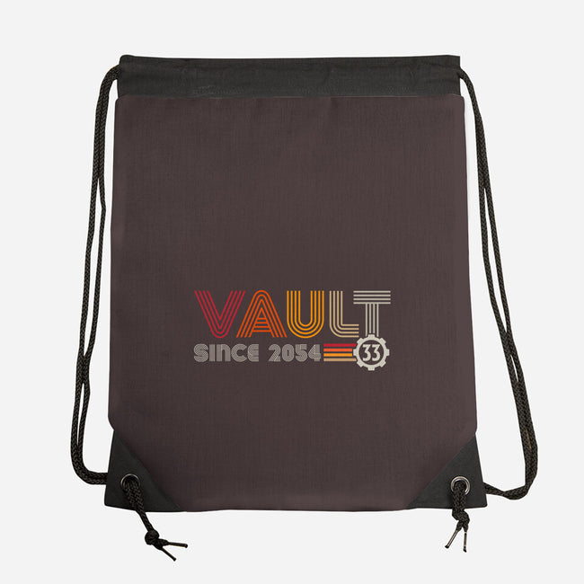 Vault Since 2054-None-Drawstring-Bag-DrMonekers