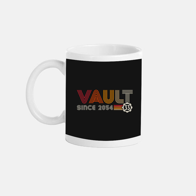 Vault Since 2054-None-Mug-Drinkware-DrMonekers