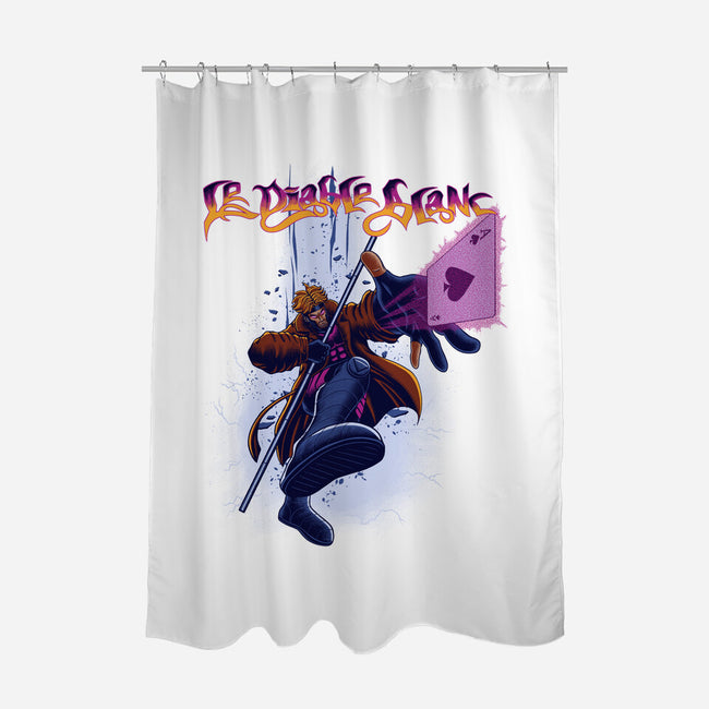 Le Diable Blanc-None-Polyester-Shower Curtain-rmatix