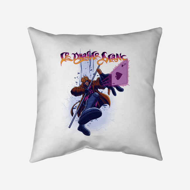 Le Diable Blanc-None-Non-Removable Cover w Insert-Throw Pillow-rmatix