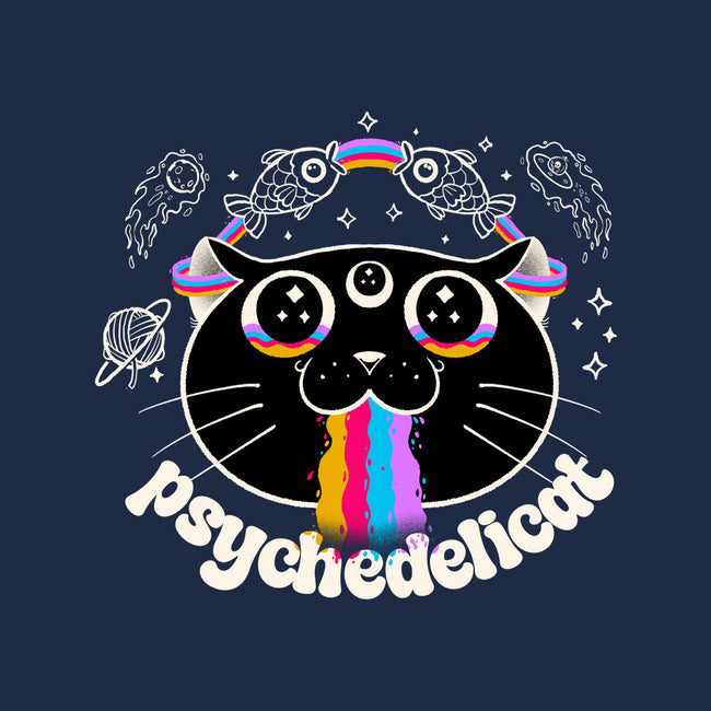 Psychedelicat-None-Removable Cover-Throw Pillow-valterferrari