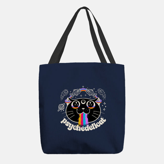 Psychedelicat-None-Basic Tote-Bag-valterferrari