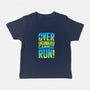 Overencumbered Cannot Run-Baby-Basic-Tee-rocketman_art